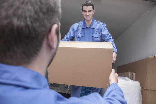 Local man and van moving household items in Brent