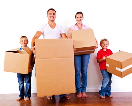 Commercial moving team supporting a Brent office relocation