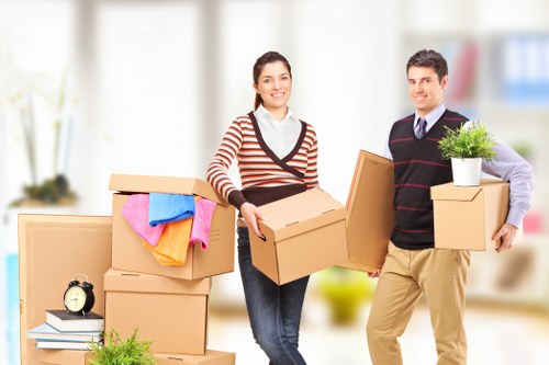 Van service supporting a flat move in Brent