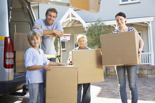 Local moving service supporting a home move in Brent