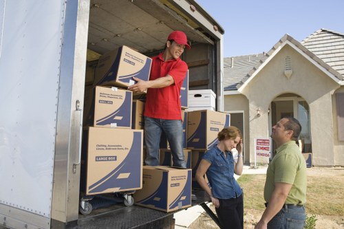 Man with van helping with a local move in Brent