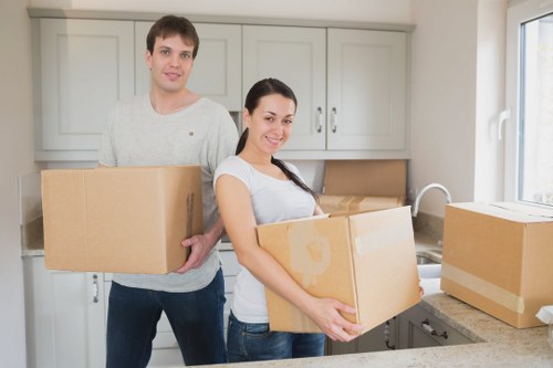 Office move logistics in a Brent business area with access challenges
